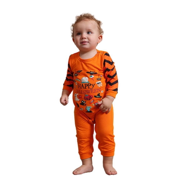 BULLPIANO Matching Holiday Pajamas for Family, Halloween Pajama Sets for Adults, Teens, Kids, Baby and Couples