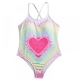 thumbnail image 1 of BULLPIANO Teen Girls Swimsuits One Piece Kids Swimsuits Girl Sun Protection Swimwear Beach Bikini Summer Beach Outfit, 1 of 6