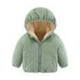 thumbnail image 1 of BULLPIANO Toddler Baby Boys Girls Down Jacket Coats Baby Winter Thick Warm Snowsuit Outerwear 2-7 Years, 1 of 2