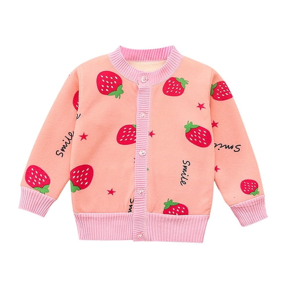 BULLPIANO Toddler Baby Kids Girl Winter Warm Sweater Outwear Cardigan Coat for 1-3 Years