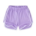 thumbnail image 1 of BULLPIANO Toddler Boys Girls Cotton Runing Athletic Shorts,Kids Summer Casual Fashion Soccer Shorts, 1 of 4