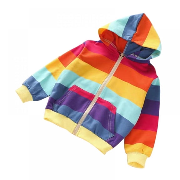 BULLPIANO Toddler Girls Sweatshirts Hoodie Baby Girl Zip-up Jacket with Pocket Long Sleeve Tops Outerwear Windbreaker Baby Girls Hoodie Outfit