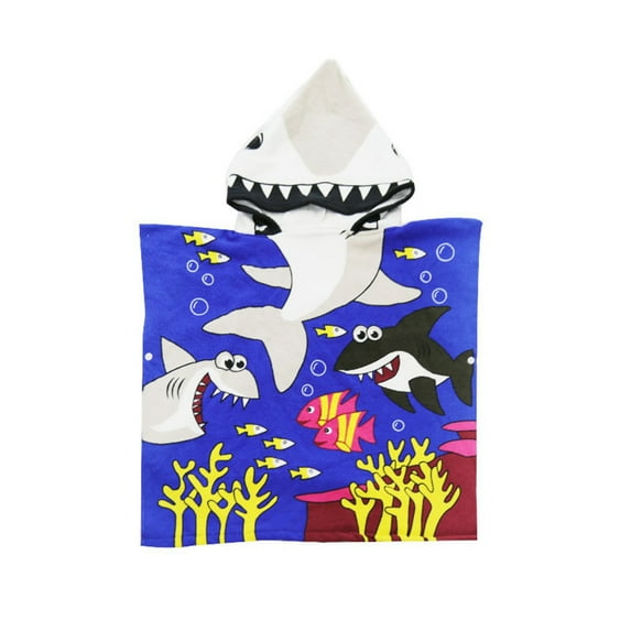 BULLPIANO Toddler Kids Baby Girls Boys Beach Towel with Hood Swim Cover Up Bath Towel Surf Poncho Beach Cover Ups