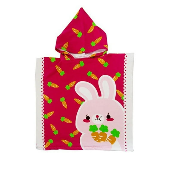 BULLPIANO Toddler Kids Baby Girls Boys Beach Towel with Hood Swim Cover Up Bath Towel Surf Poncho Beach Cover Ups