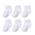 thumbnail image 1 of BULLPIANO Toddler Socks 6 Pairs Infant Baby Kids Non Slip Grip Socks for Boy Girls Anti Skid Ankle Socks for 0-7 Year Children, 1 of 4