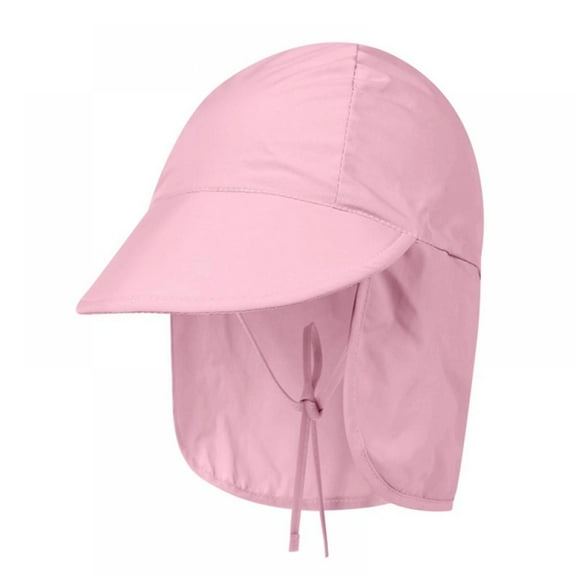BULLPIANO Toddler Sun Protection Hats Breathable Caps Wide Brim Neck Flap Bucket Hats UPF 50  Quick Drying Summer Beach Hat