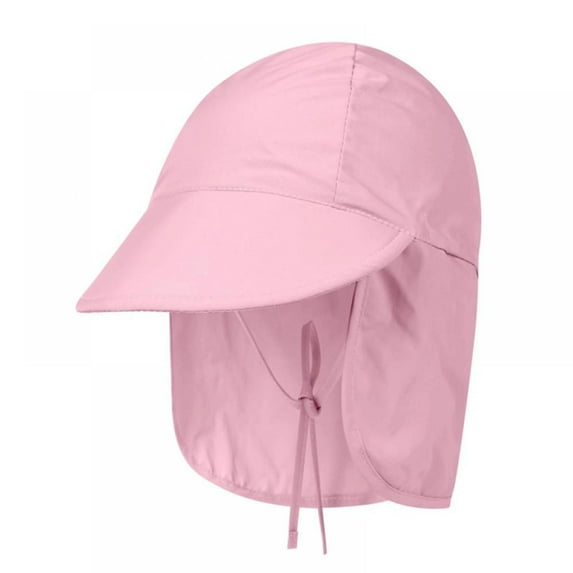 BULLPIANO Toddler Sun Protection Hats Breathable Caps Wide Brim Neck Flap Bucket Hats UPF 50+ Quick Drying Summer Beach Hat