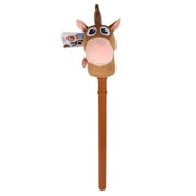 Disney and Pixar Toy Story Bullseye Hobby Horse Toy, 28 inch long with Plush Head and Horse Sounds