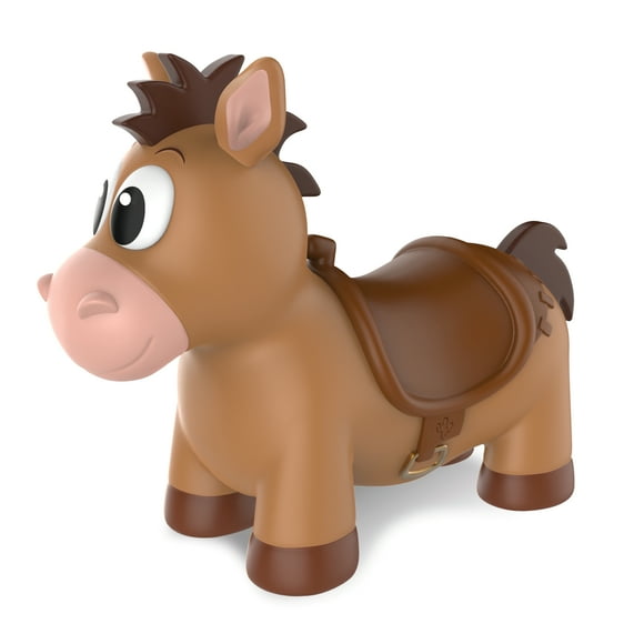 Disney Toy Story Bullseye Inflatable Hopper for Kids with Pump