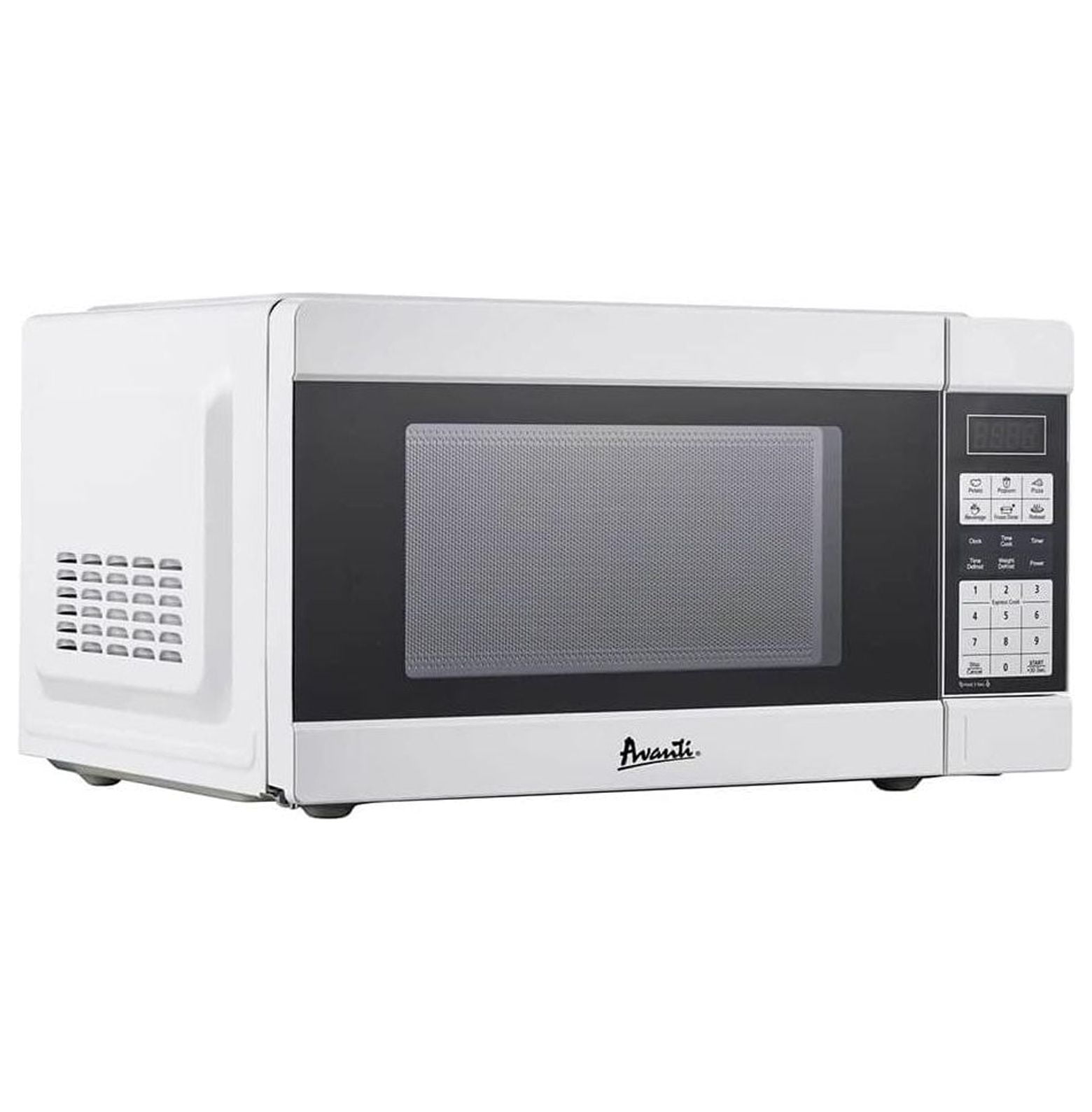BULYAXIA 0.9 cu. ft. 900W Microwave, Touch Pad, 10 Power Levels, Speed