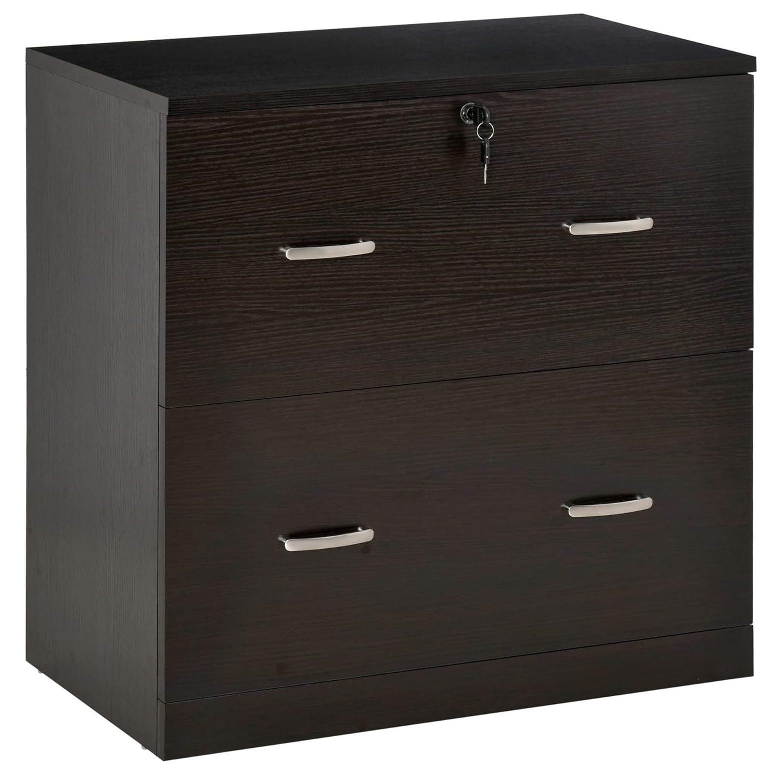 BULYAXIA 2Drawer File with Lock and Keys, Vertical Storage