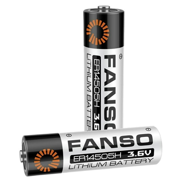 BULYAXIA 2 Pack FANSO ER14505H 3.6V Lithium Battery 2700mAh ER14505 LS14500 Li-SOCL₂ Non-Rechargeable Battery