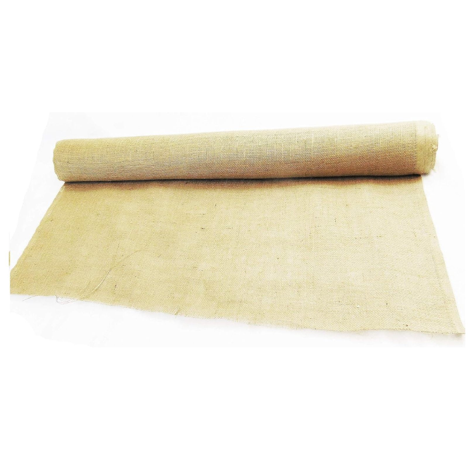 BULYAXIA 36"x24ft Jute Burlap Planter Liner, Outdoor Protection & Weed