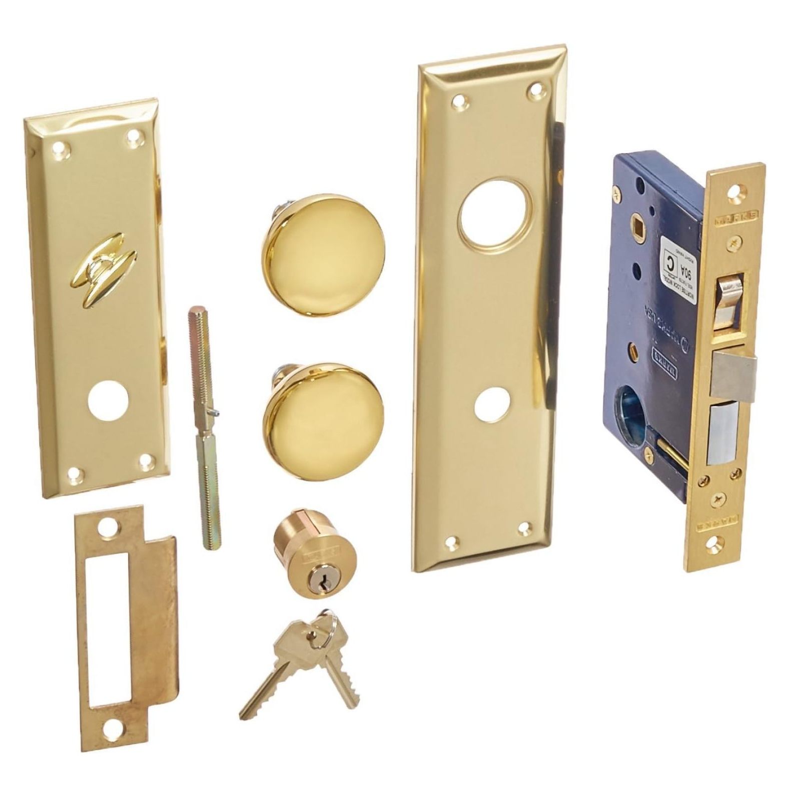 BULYAXIA 91ARH Mortise Lock, Right Hand