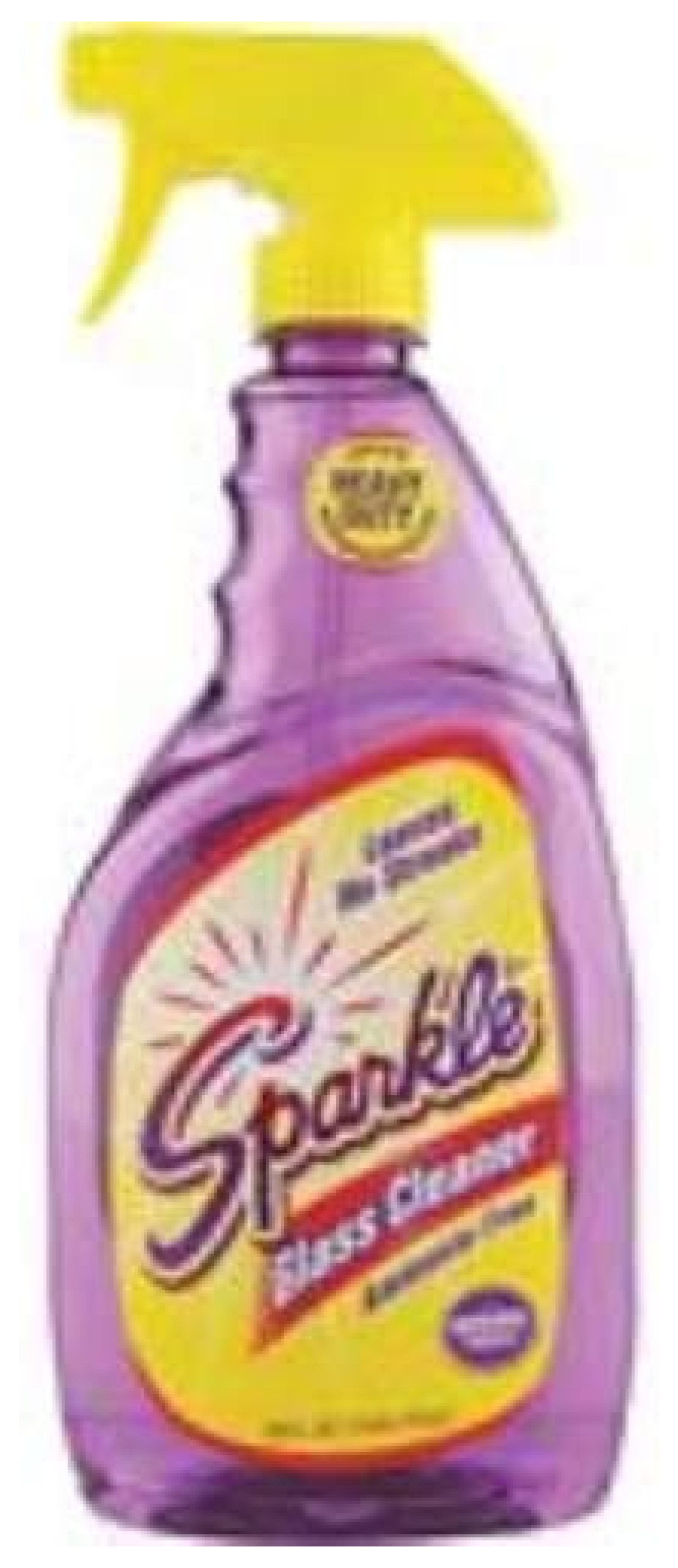 BULYAXIA Ammonia Original Formula Glass Cleaner, Clear Purple