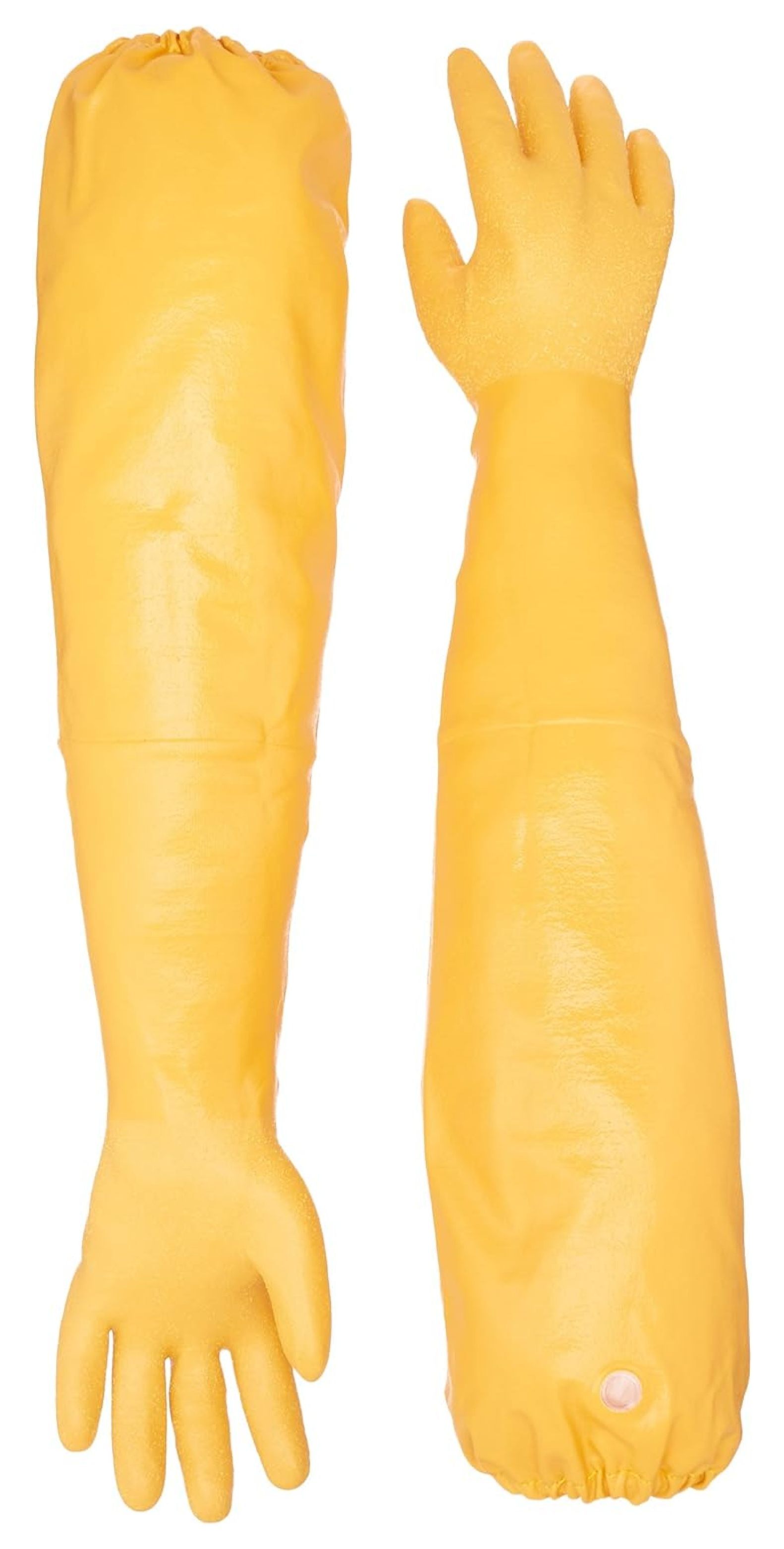 BULYAXIA Atlas 772 M Nitrile Elbow Length Chemical Resistant Gloves, 26