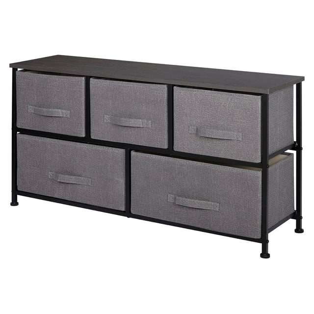BULYAXIA Fabric Dresser 5Drawer Storage Organizer Unit, Apartment