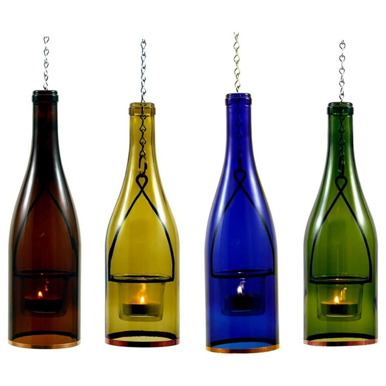 Hanging wine bottle sale
