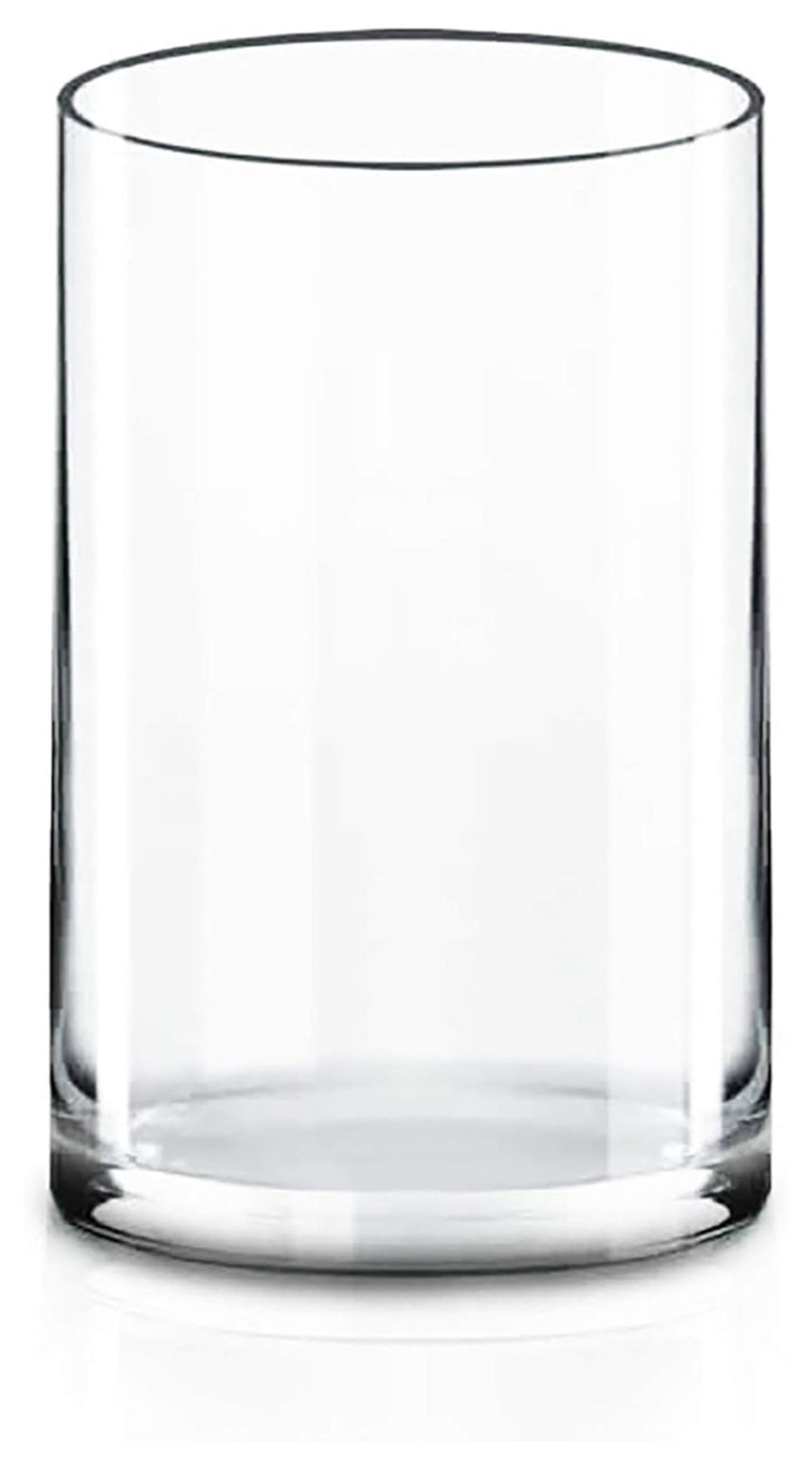 BULYAXIA Large Glass Cylinder Vase (H:12