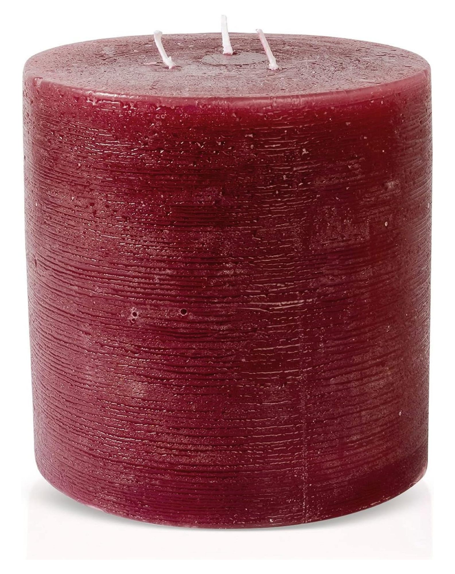 BULYAXIA Large Mottled Pillar Candles Unscented 6Inch Diameter for ExtraWide Holders 3