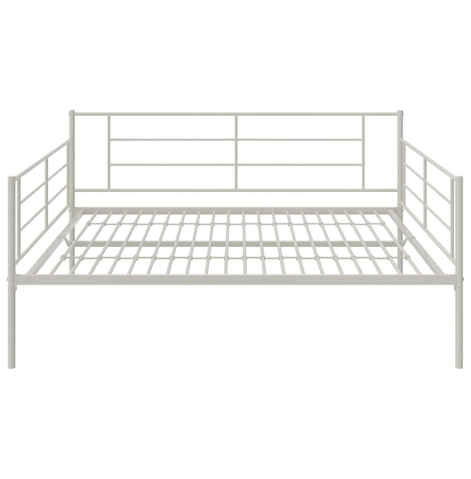 BULYAXIA Praxis Metal Daybed with Steel Frame and Slats, Under Bed