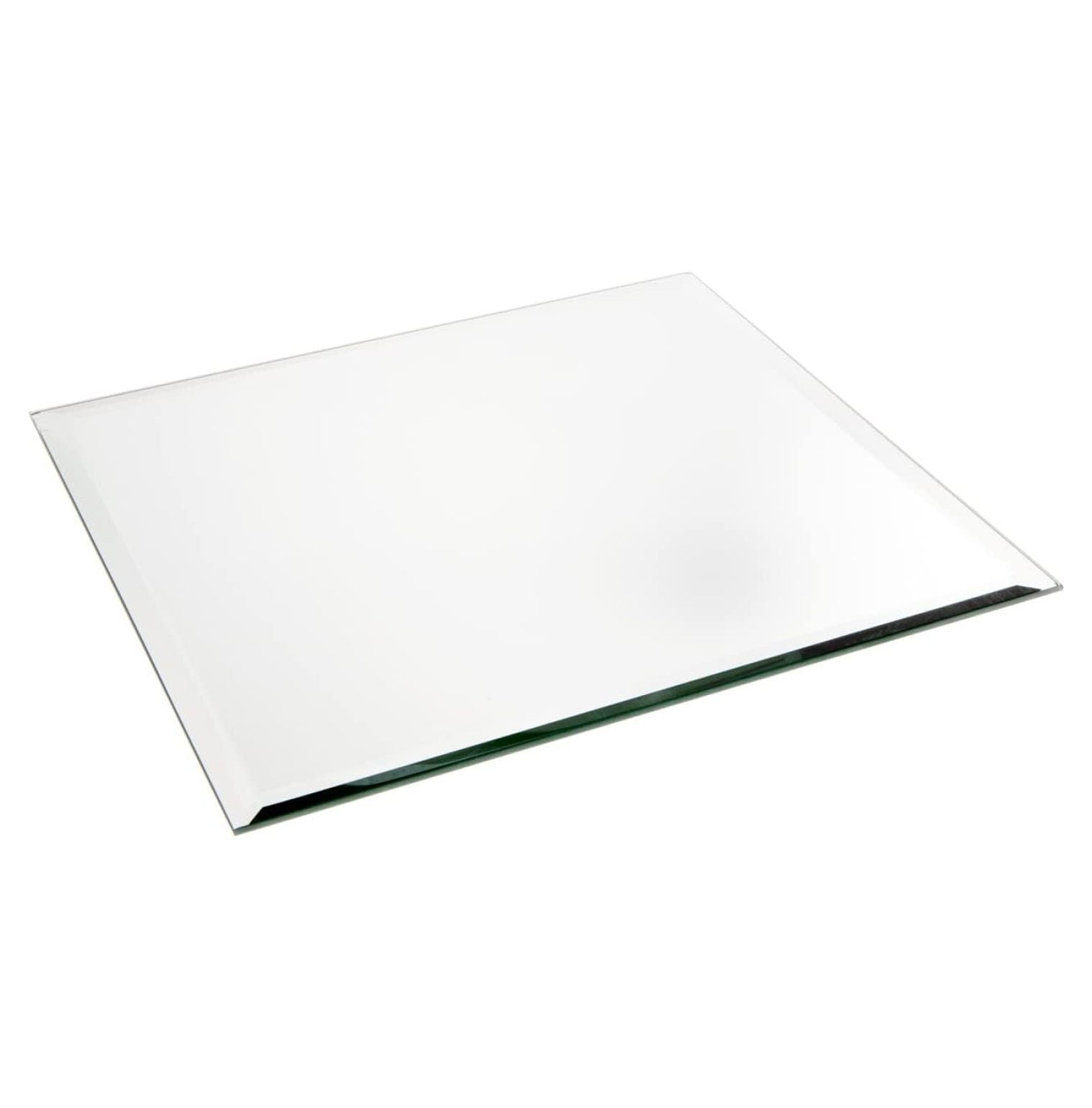 BULYAXIA Square 5mm Beveled Glass Mirror, 20 inch x 20 inch