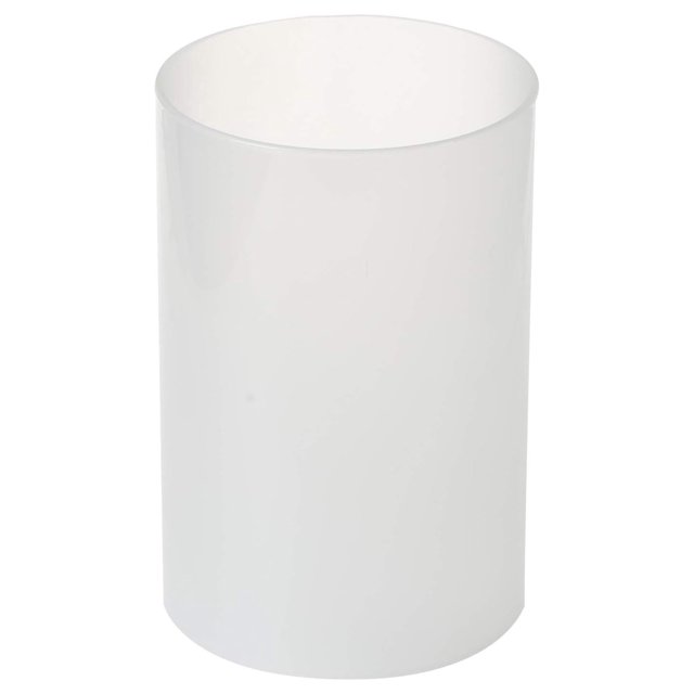 BULYAXIA Various Size Frosted Glass Candle Holders, Chimney Tube
