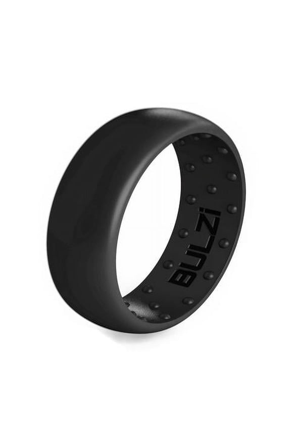 , Massaging Comfort Fit Silicone Ring with Airflow, Men’s Classic 8mm Dome Design