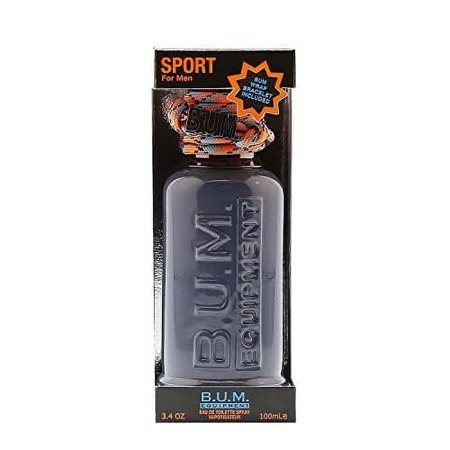 BUM Equipment Sport Eau de Toilette, Unisex Fragrance, 3.4 Fl Oz Spray
