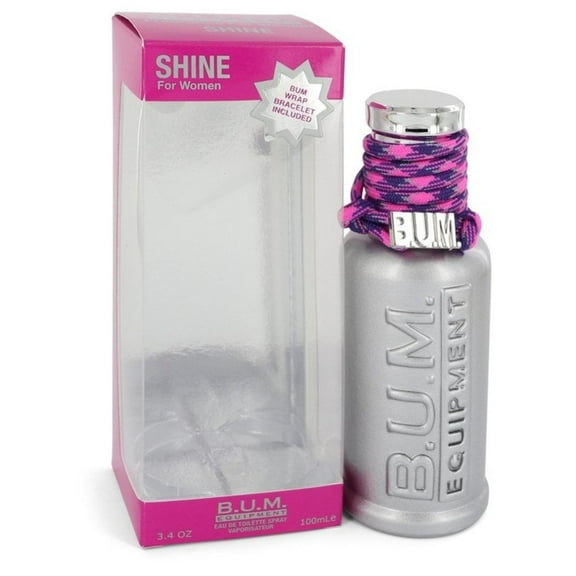 BUM Equipment Shine Eau de Toilette, Unisex Fragrance, 3.4 Fl Oz Spray
