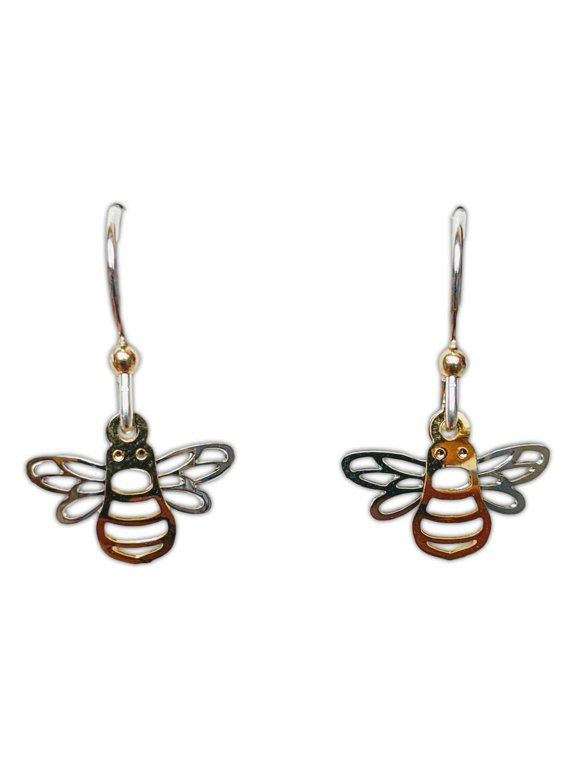 BUMBLE BEE Hypo-Allergenic Earrings, Sterling Silver Plated, by Sienna Sky