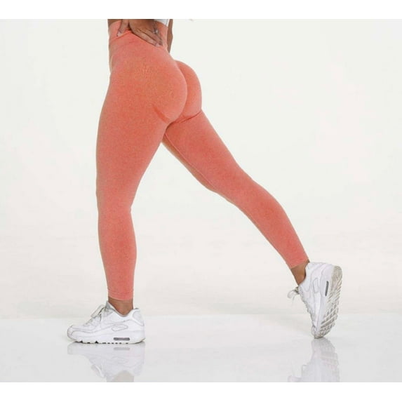BUMFLX Peach High Waisted Leggings Size M