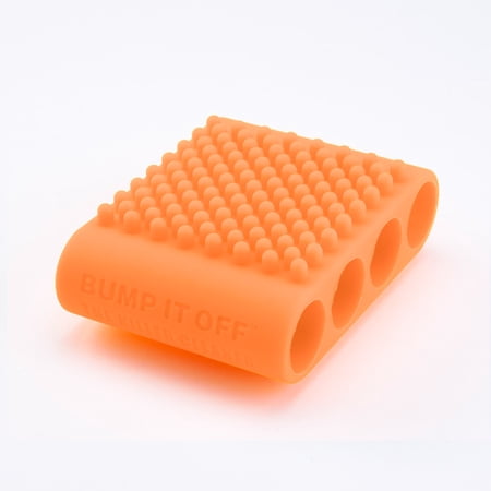 BUMP IT OFF Multi-Use Silicone Cleaning Tool for PETS - SPA & BEAUTY - LAUNDRY - KITCHEN / ORANGE