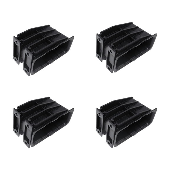 4 Pack Heavy Duty Bumper Bracket Receptacle Compatible w/ Freightliner Cascadia 2008-2018 - Bumper Bracket Replaces 21-27302-000, OE Aftermarket 1505-0004, Wabco 20480, Dorman 924-5211