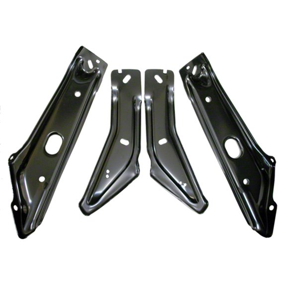 BUMPER BRACKET SET; FRONT; 4-PIECE SET