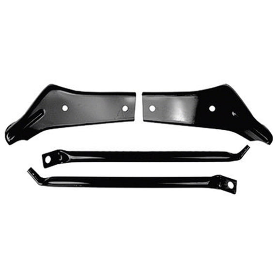 BUMPER BRACKET SET REAR; EXCEPT WAGON; 4-PC SET