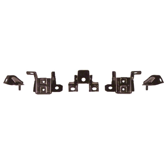 BUMPER BRACKET SET REAR; OUTER; 5-PIECE SET