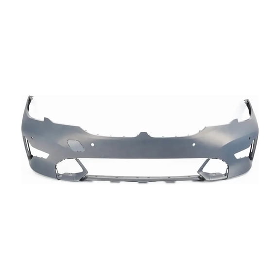 BUMPER FR PRIMED W/O PARK ASSIST/M-PKG W/PARK DISTANCE SENSOR CAPA REPLACEMENT FOR BMW 330E SEDAN (2016-2018),(2021-2022) PARTSLINK NUMBER BM1000519C