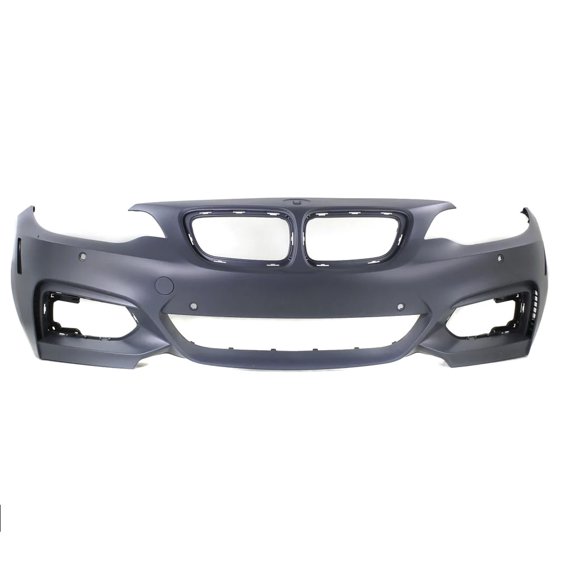 BUMPER FR PRIMED W/O PARK ASSIST/WASHER W/PARK DISTANCE/M-PKG CAPA REPLACEMENT FOR BMW 230I COUPE 2019 PARTSLINK NUMBER BM1000410C