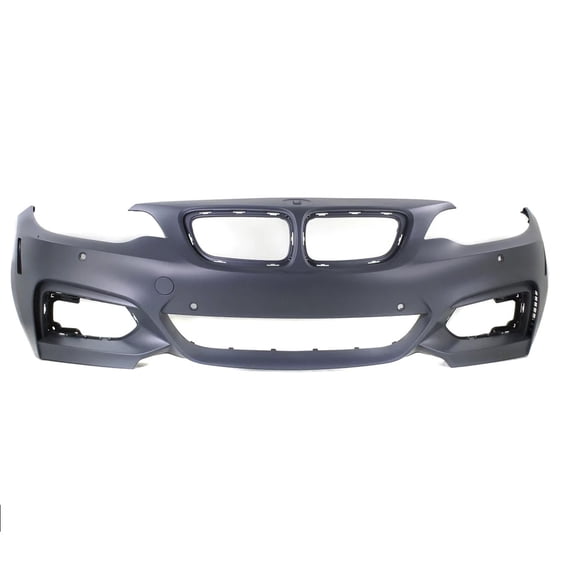 BUMPER FR PRIMED W/O PARK ASSIST/WASHER W/PARK DISTANCE/M-PKG REPLACEMENT FOR BMW 230I XDRIVE COUPE 2019 PARTSLINK NUMBER BM1000410