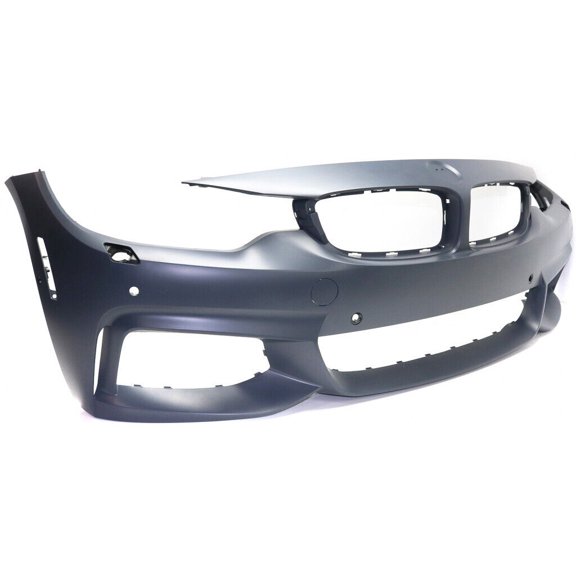 BUMPER FR PRIMED W/WASHER/CAMERA/PARK ASSIST/M-PKG W/O PARK AID REPLACEMENT FOR BMW 430I GRAN COUPE 2019 PARTSLINK NUMBER BM1000343