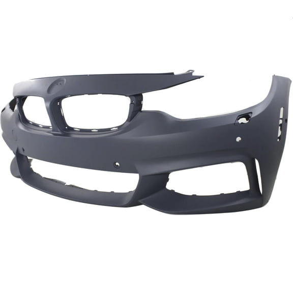 BUMPER FR PRIMED W/WASHER/PAK AID/PARK ASSIST/M-PKG W/O CAMERA REPLACEMENT FOR BMW 440I GRAN COUPE 2019 PARTSLINK NUMBER BM1000344