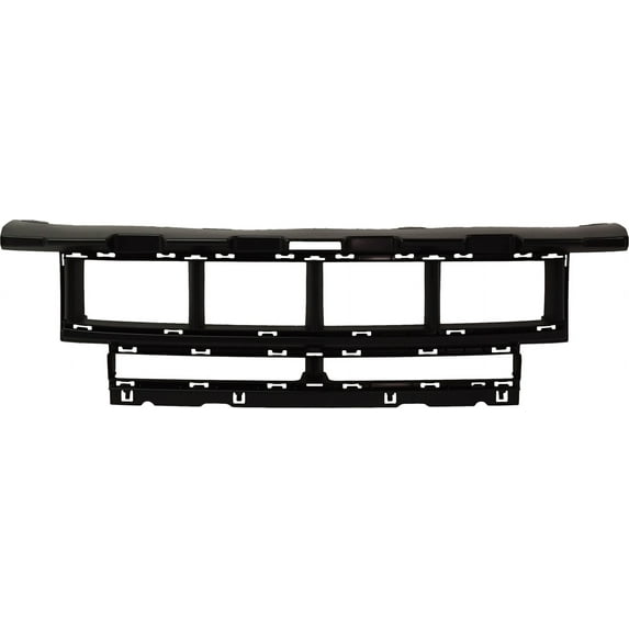 BUMPER GRILLE Compatible with 2017-2019 Mercedes Benz CLA250 CLA45 AMG Front, Center Textured Black