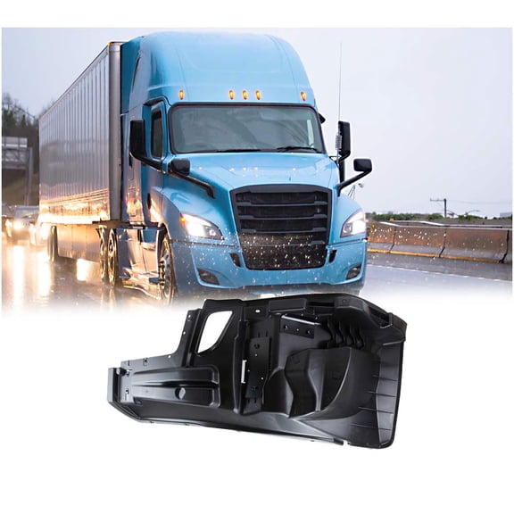 Corner Bumper Reinforcement Replacement Left Driver Side - Replaces OEM 21-28981-000 Compatible with Freightliner Cascadia (2018 Plus Models)