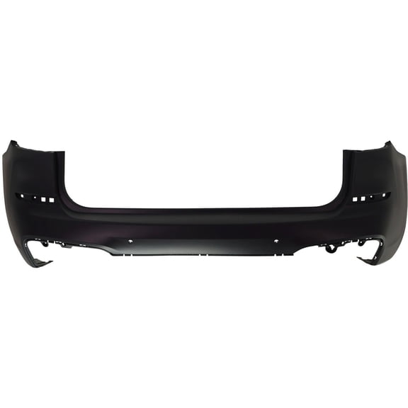 BUMPER RR PRIMED PTM W/2 PARK ASSIST SENSOR CAPA REPLACEMENT FOR BMW X3 2019 PARTSLINK NUMBER BM1100422C