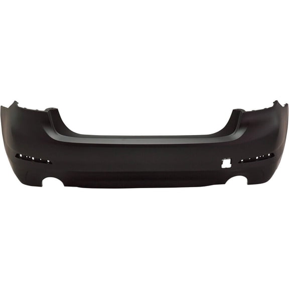 BUMPER RR PRIMED W/O PARK ASSIST/TRIM LINES(FOR 530 SERIES W/O M-PKG) CAPA REPLACEMENT FOR BMW 530E SEDAN 2019 PARTSLINK NUMBER BM1100372C