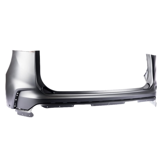 BUMPER RR UPPER PRIMED PTM W/2 PARK ASSIST SENSOR HOLES CAPA REPLACEMENT FOR FORD EDGE 2022 PARTSLINK NUMBER FO1114112C