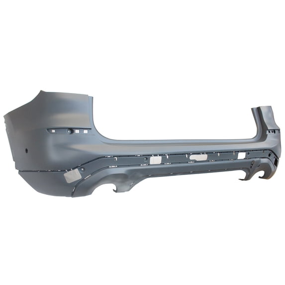 BUMPER RR W/TOW HOOK/PARK ASSIST SENSOR/TRAILER HITCH W/O M-PKG REPLACEMENT FOR BMW X3 2019 PARTSLINK NUMBER BM1100429