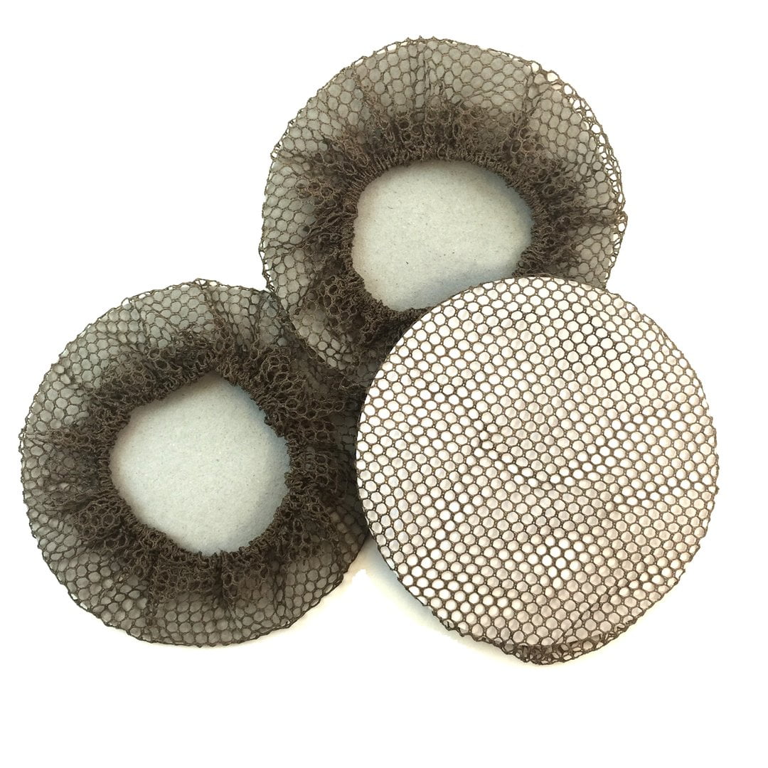 BUN Skins Reusable Bun Hair Nets for Dancers (3 Pack)