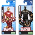thumbnail image 1 of [BUNDLE 2-PACK] - Marvel 6-inch Action Figures - Iron Man and Black Panther (Erik Killmonger), 1 of 4